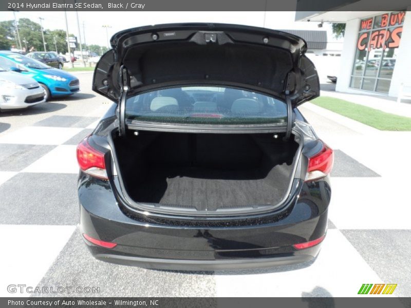 Black / Gray 2014 Hyundai Elantra SE Sedan