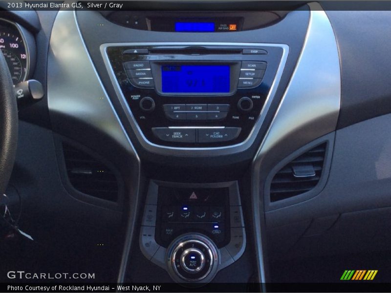 Silver / Gray 2013 Hyundai Elantra GLS