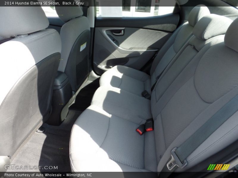 Black / Gray 2014 Hyundai Elantra SE Sedan