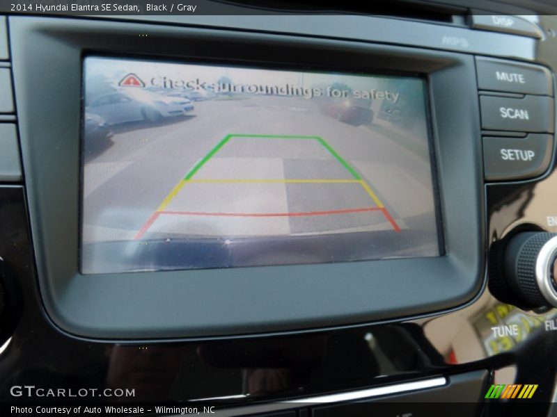 Black / Gray 2014 Hyundai Elantra SE Sedan