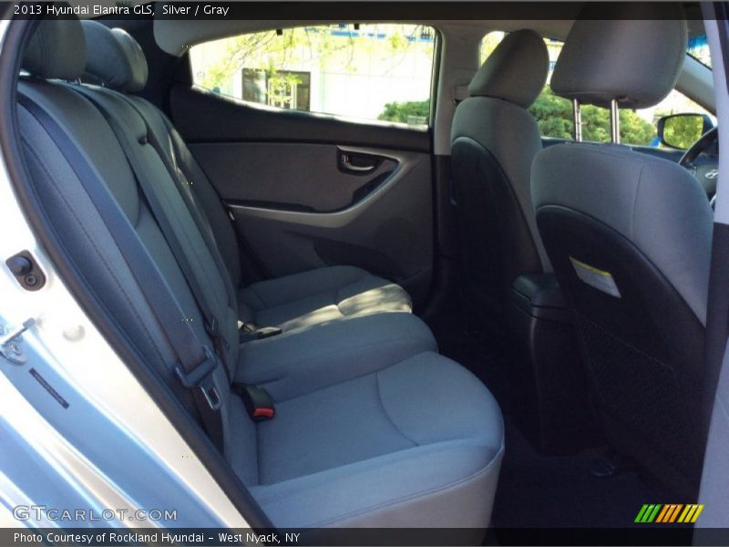 Silver / Gray 2013 Hyundai Elantra GLS