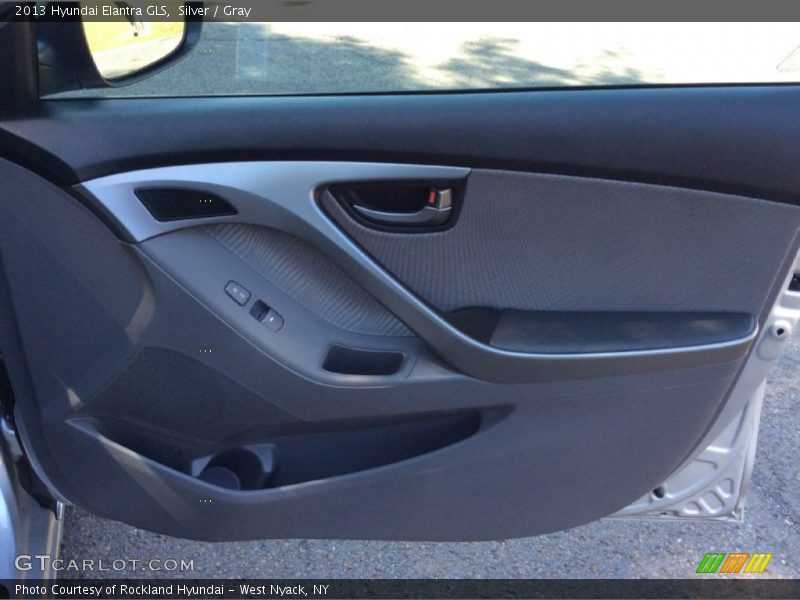 Silver / Gray 2013 Hyundai Elantra GLS