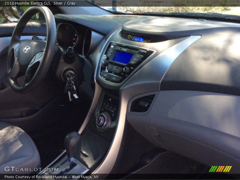 Silver / Gray 2013 Hyundai Elantra GLS