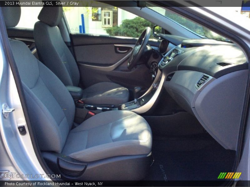Silver / Gray 2013 Hyundai Elantra GLS