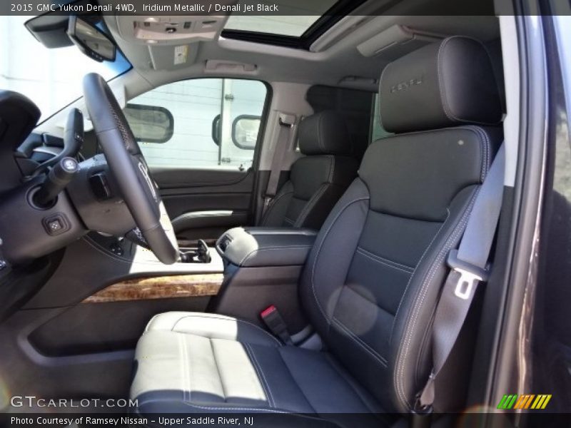 Iridium Metallic / Denali Jet Black 2015 GMC Yukon Denali 4WD