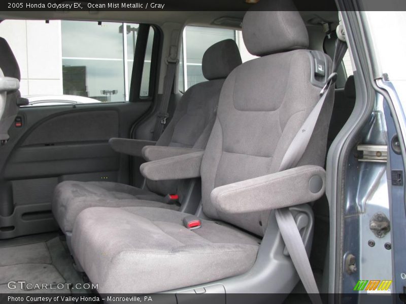 Ocean Mist Metallic / Gray 2005 Honda Odyssey EX