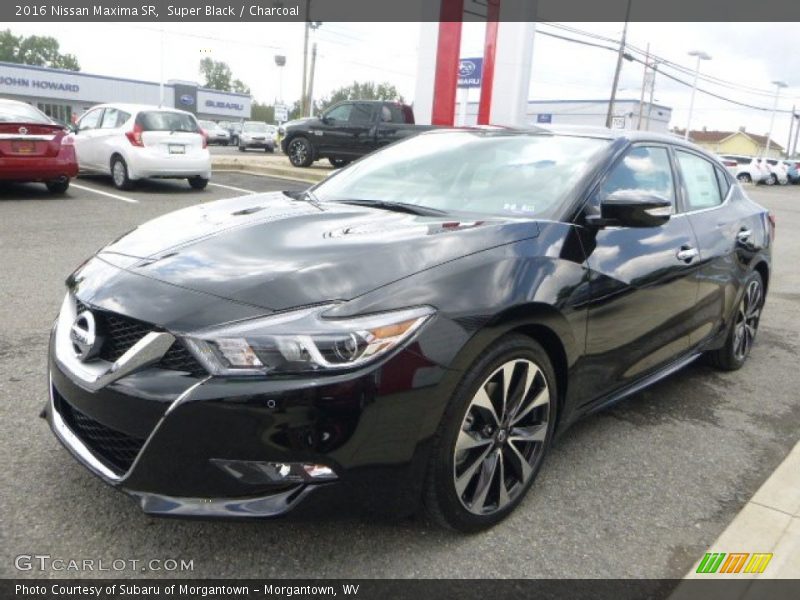 Super Black / Charcoal 2016 Nissan Maxima SR
