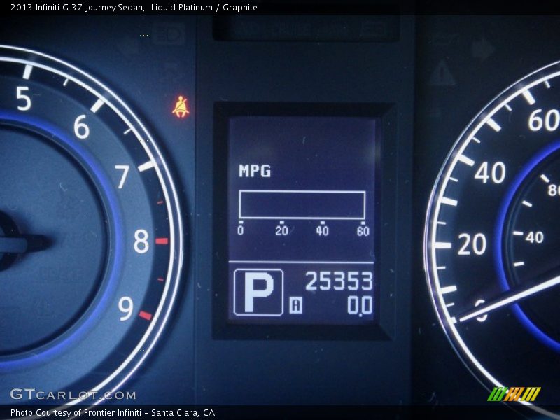 Liquid Platinum / Graphite 2013 Infiniti G 37 Journey Sedan