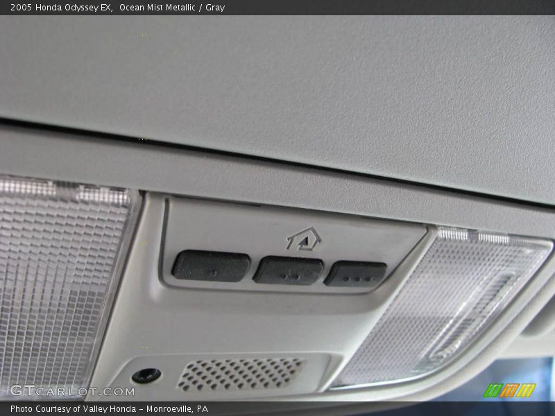 Ocean Mist Metallic / Gray 2005 Honda Odyssey EX