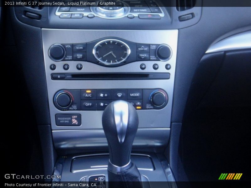 Liquid Platinum / Graphite 2013 Infiniti G 37 Journey Sedan