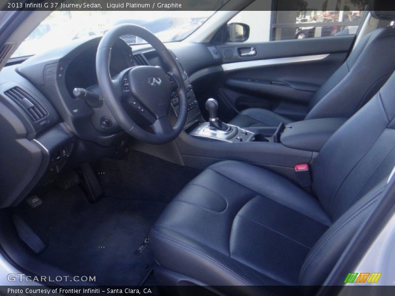 Liquid Platinum / Graphite 2013 Infiniti G 37 Journey Sedan