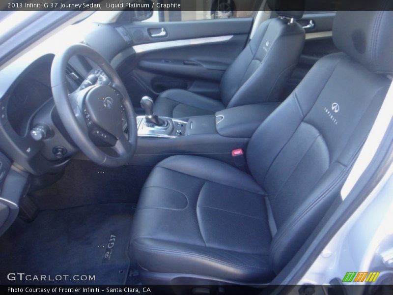 Liquid Platinum / Graphite 2013 Infiniti G 37 Journey Sedan