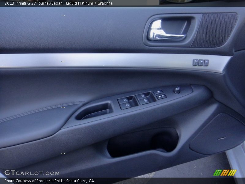 Liquid Platinum / Graphite 2013 Infiniti G 37 Journey Sedan