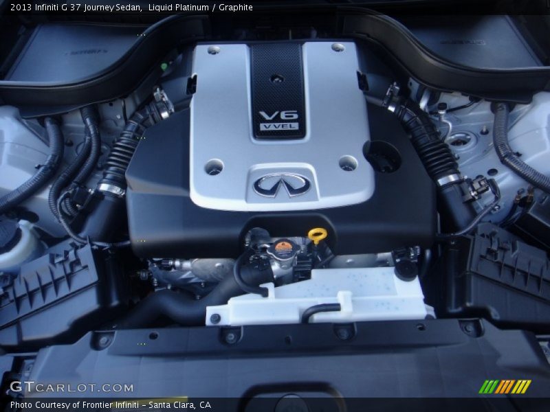 Liquid Platinum / Graphite 2013 Infiniti G 37 Journey Sedan