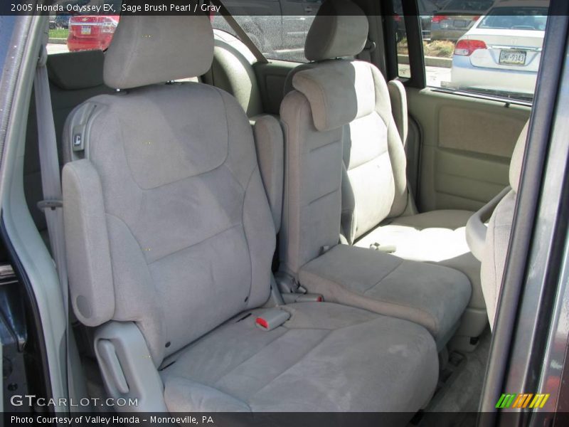 Sage Brush Pearl / Gray 2005 Honda Odyssey EX