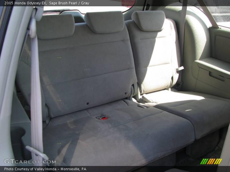 Sage Brush Pearl / Gray 2005 Honda Odyssey EX