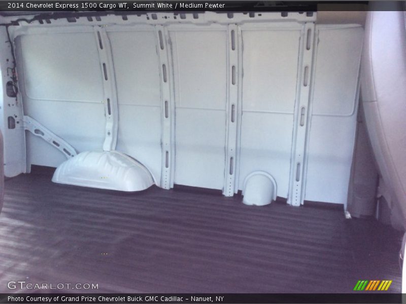 Summit White / Medium Pewter 2014 Chevrolet Express 1500 Cargo WT