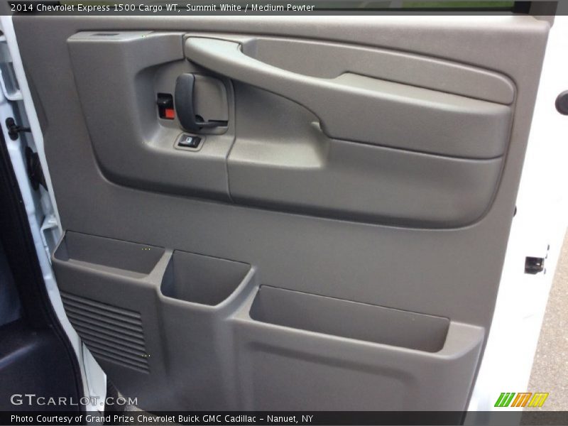 Summit White / Medium Pewter 2014 Chevrolet Express 1500 Cargo WT
