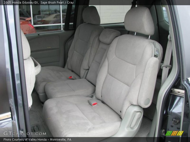 Sage Brush Pearl / Gray 2005 Honda Odyssey EX