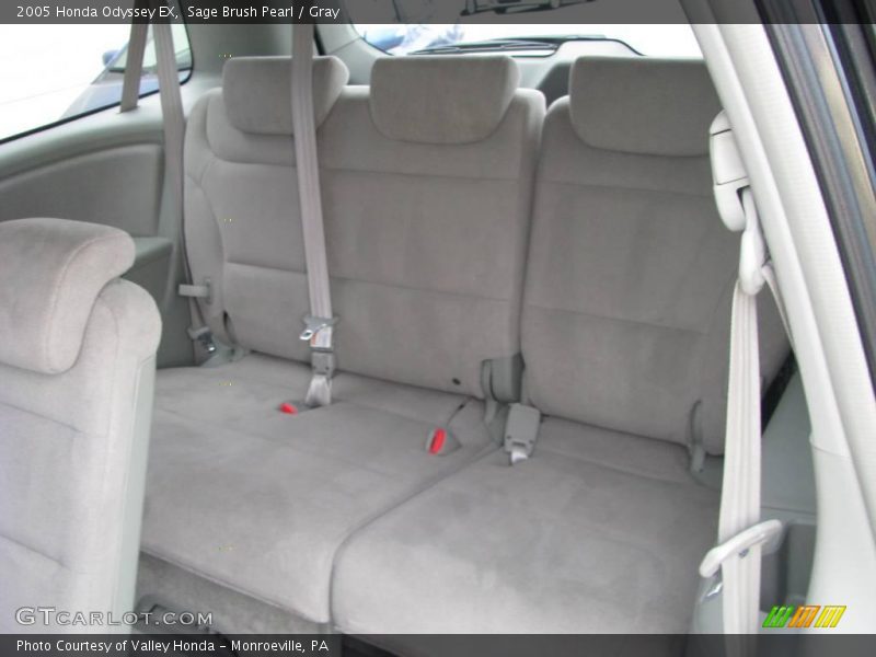 Sage Brush Pearl / Gray 2005 Honda Odyssey EX