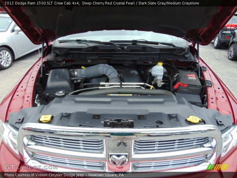 Deep Cherry Red Crystal Pearl / Dark Slate Gray/Medium Graystone 2012 Dodge Ram 1500 SLT Crew Cab 4x4