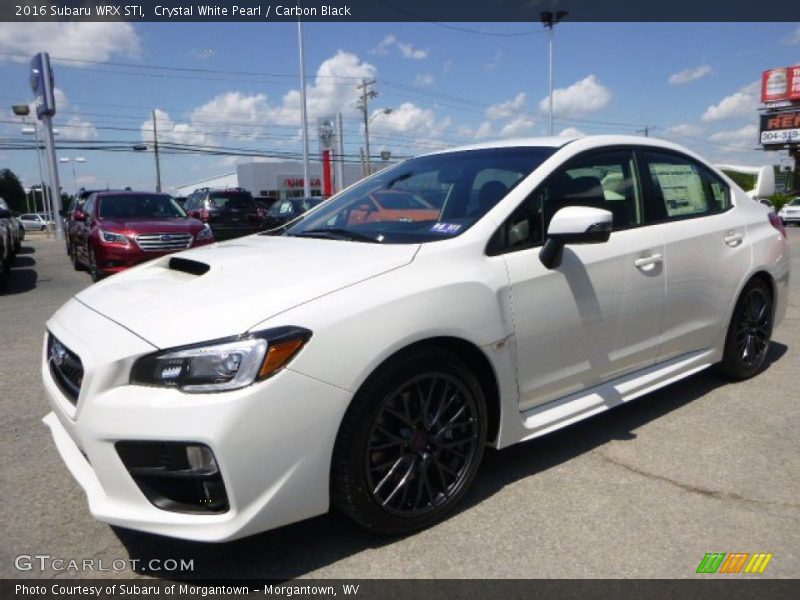 Front 3/4 View of 2016 WRX STI