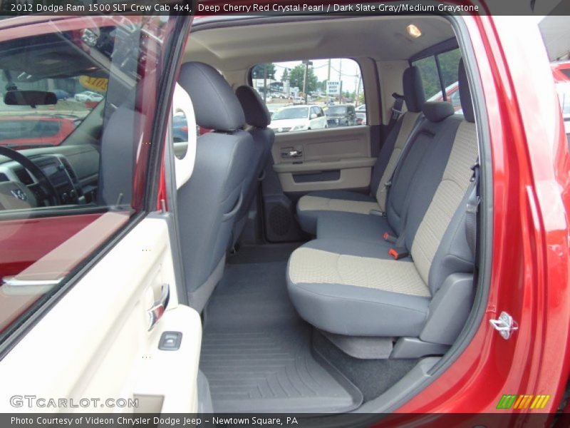Deep Cherry Red Crystal Pearl / Dark Slate Gray/Medium Graystone 2012 Dodge Ram 1500 SLT Crew Cab 4x4