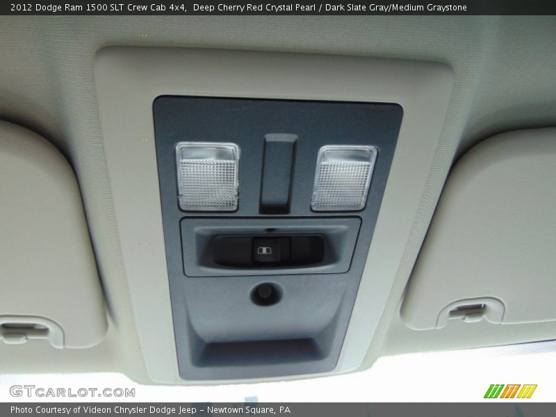 Deep Cherry Red Crystal Pearl / Dark Slate Gray/Medium Graystone 2012 Dodge Ram 1500 SLT Crew Cab 4x4