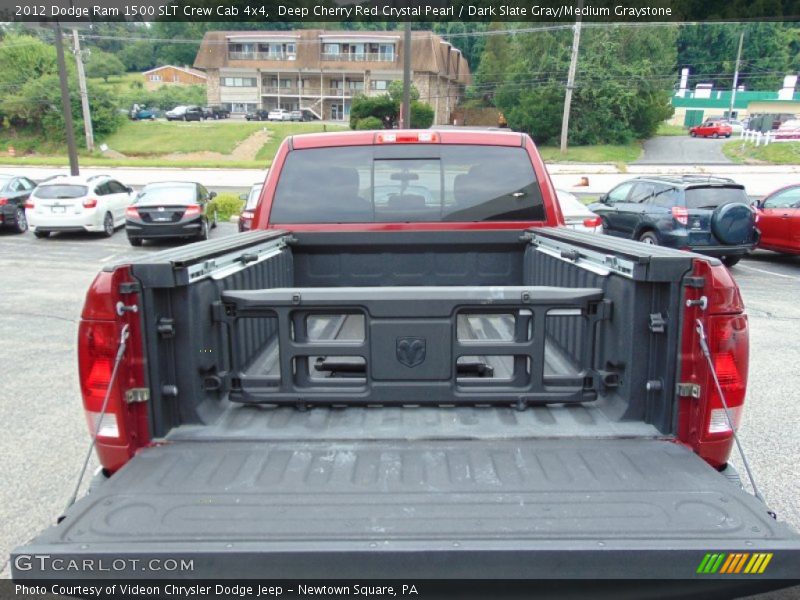 Deep Cherry Red Crystal Pearl / Dark Slate Gray/Medium Graystone 2012 Dodge Ram 1500 SLT Crew Cab 4x4