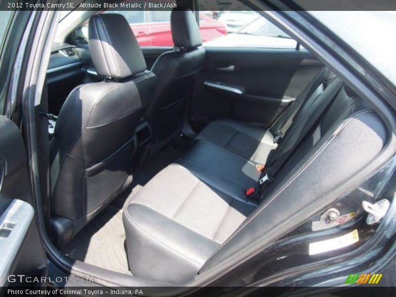 Attitude Black Metallic / Black/Ash 2012 Toyota Camry SE