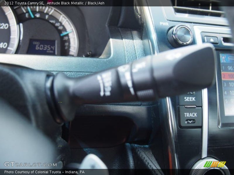 Attitude Black Metallic / Black/Ash 2012 Toyota Camry SE