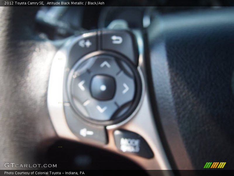 Attitude Black Metallic / Black/Ash 2012 Toyota Camry SE