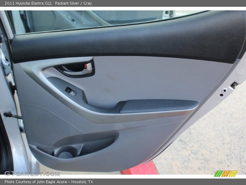 Radiant Silver / Gray 2011 Hyundai Elantra GLS