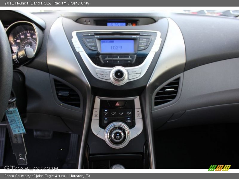Radiant Silver / Gray 2011 Hyundai Elantra GLS