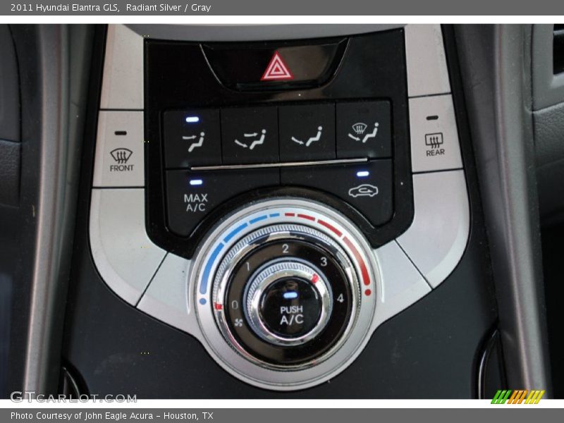 Radiant Silver / Gray 2011 Hyundai Elantra GLS