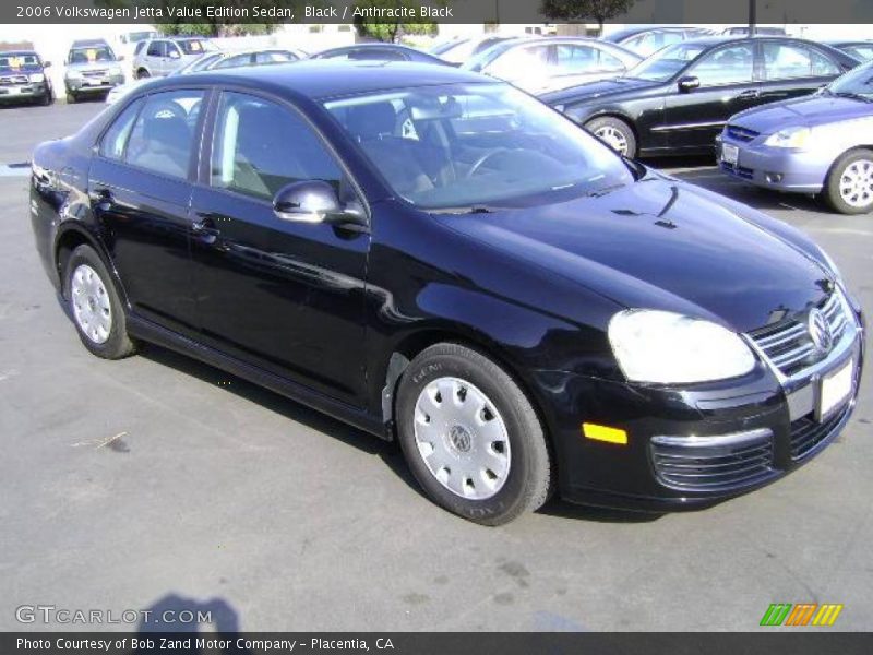 Black / Anthracite Black 2006 Volkswagen Jetta Value Edition Sedan