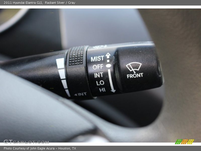 Radiant Silver / Gray 2011 Hyundai Elantra GLS