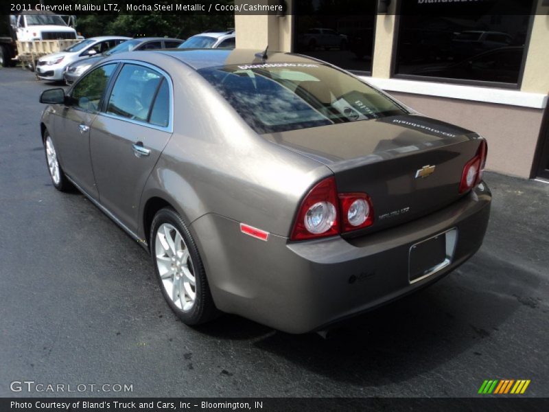 Mocha Steel Metallic / Cocoa/Cashmere 2011 Chevrolet Malibu LTZ