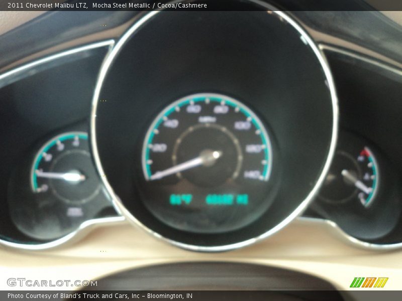 Mocha Steel Metallic / Cocoa/Cashmere 2011 Chevrolet Malibu LTZ