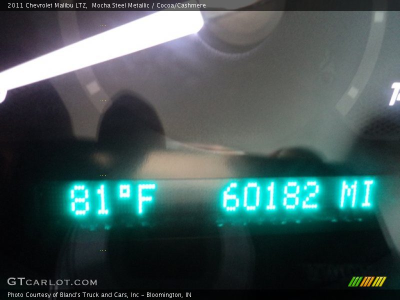 Mocha Steel Metallic / Cocoa/Cashmere 2011 Chevrolet Malibu LTZ