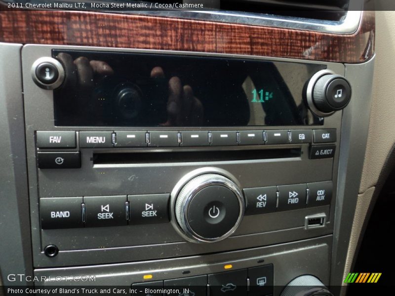 Mocha Steel Metallic / Cocoa/Cashmere 2011 Chevrolet Malibu LTZ