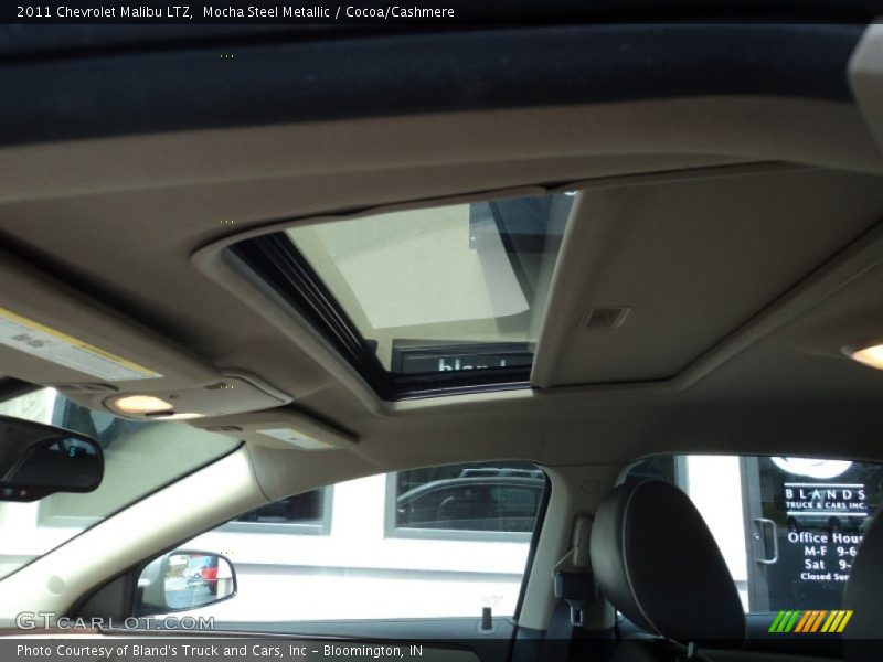 Mocha Steel Metallic / Cocoa/Cashmere 2011 Chevrolet Malibu LTZ
