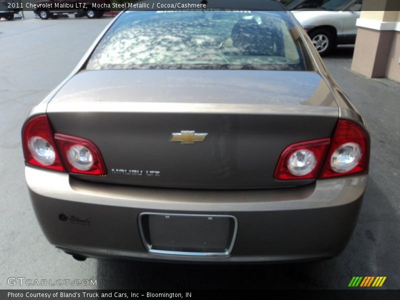 Mocha Steel Metallic / Cocoa/Cashmere 2011 Chevrolet Malibu LTZ