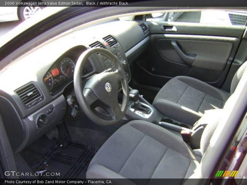 Black / Anthracite Black 2006 Volkswagen Jetta Value Edition Sedan