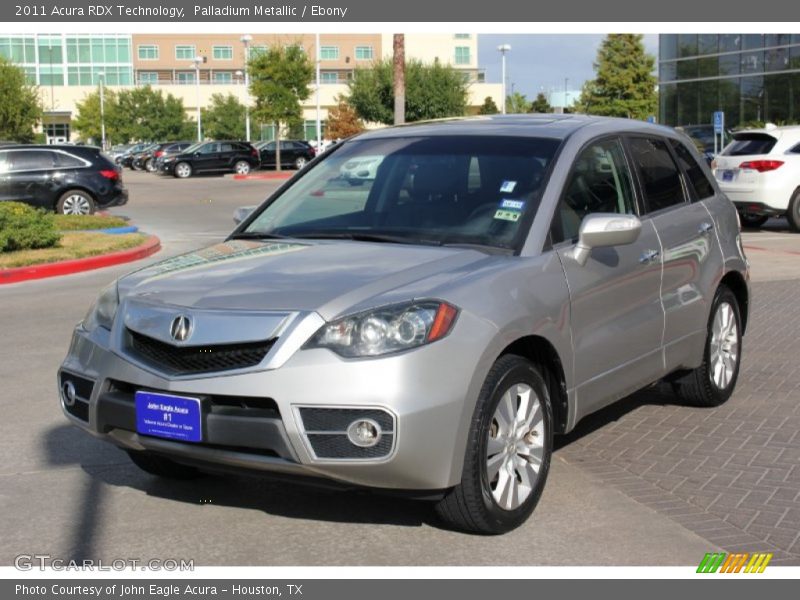 Palladium Metallic / Ebony 2011 Acura RDX Technology