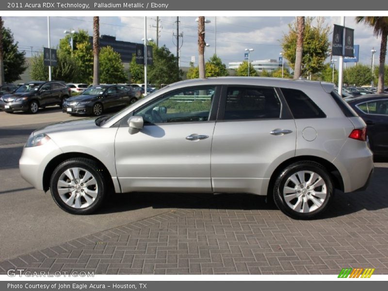 Palladium Metallic / Ebony 2011 Acura RDX Technology