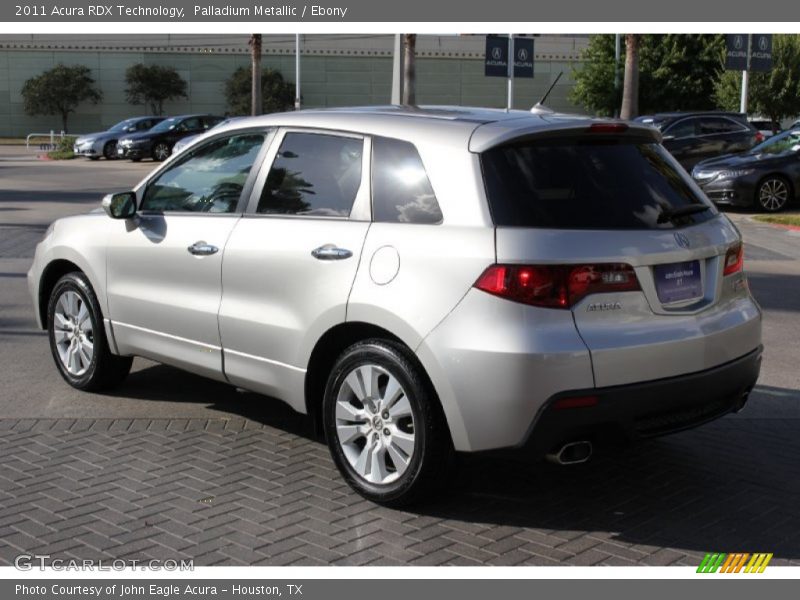 Palladium Metallic / Ebony 2011 Acura RDX Technology