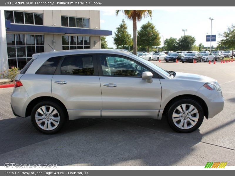Palladium Metallic / Ebony 2011 Acura RDX Technology