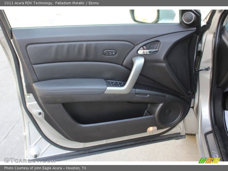 Palladium Metallic / Ebony 2011 Acura RDX Technology