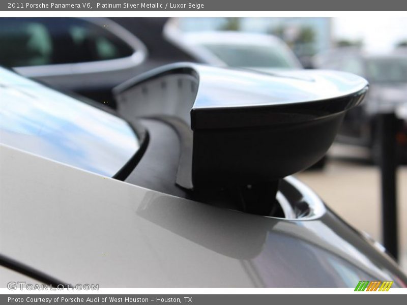 Platinum Silver Metallic / Luxor Beige 2011 Porsche Panamera V6
